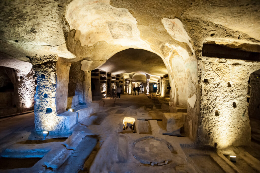 San Gennaro Catacombs Naples Italy