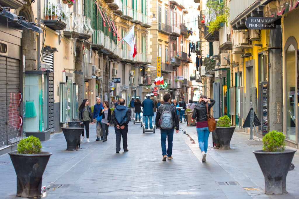 Spanish Quarter in Naples