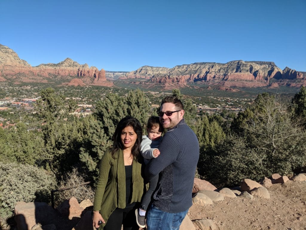 Sedona weekend getaway in winter