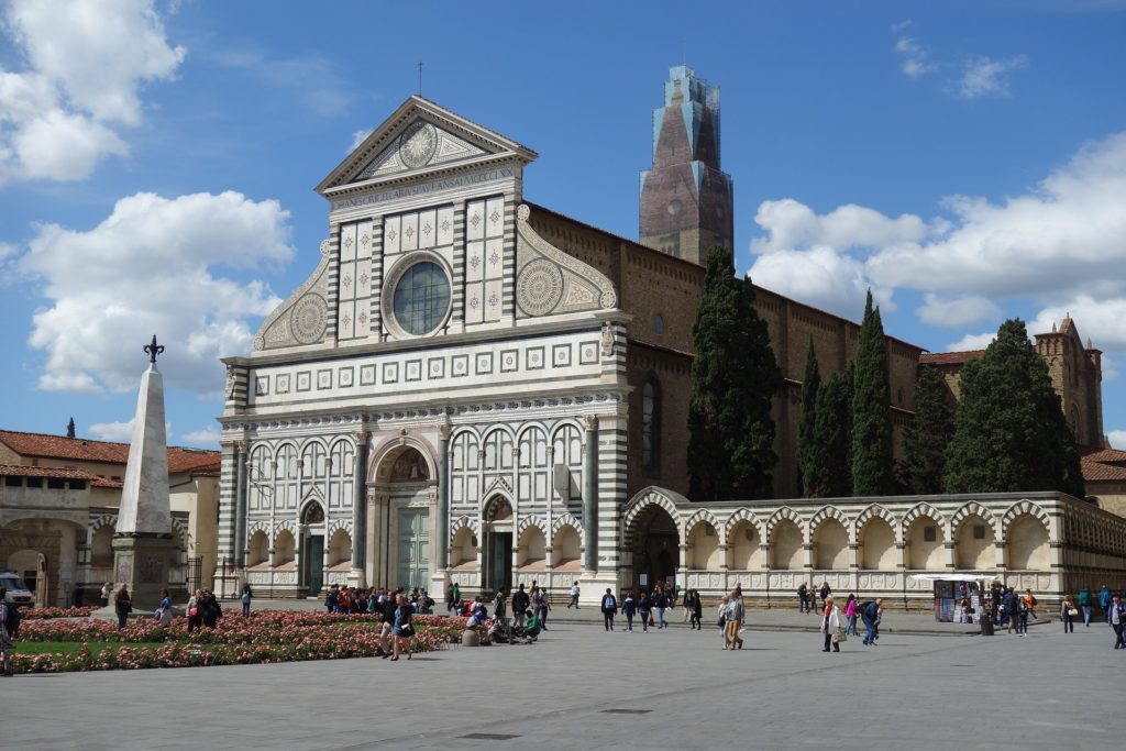 Santa Maria Novella Church in Florence, Italy
