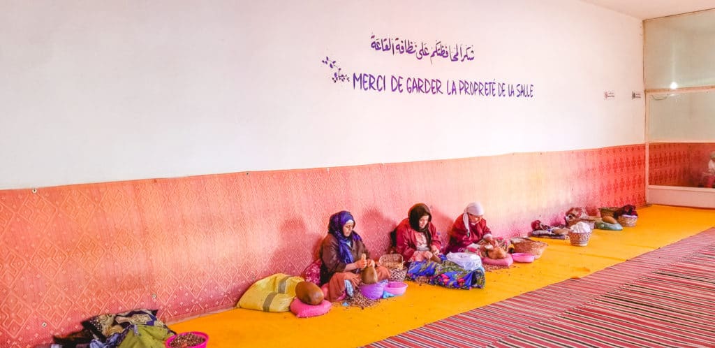 Argan Oil Coop in Morocco