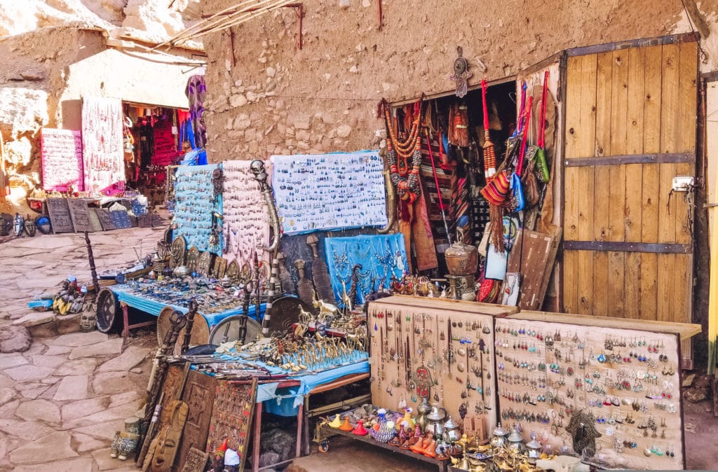 Shops at Ait Ben Haddou