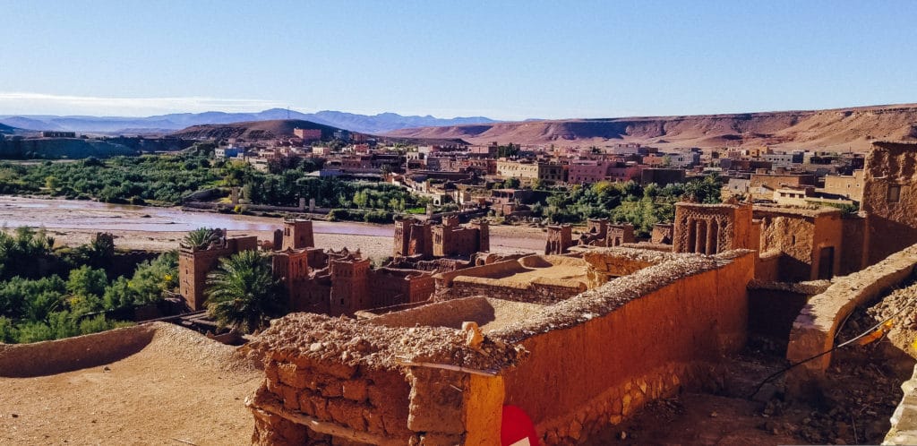 dwellings at Ait ben Haddou Morocco