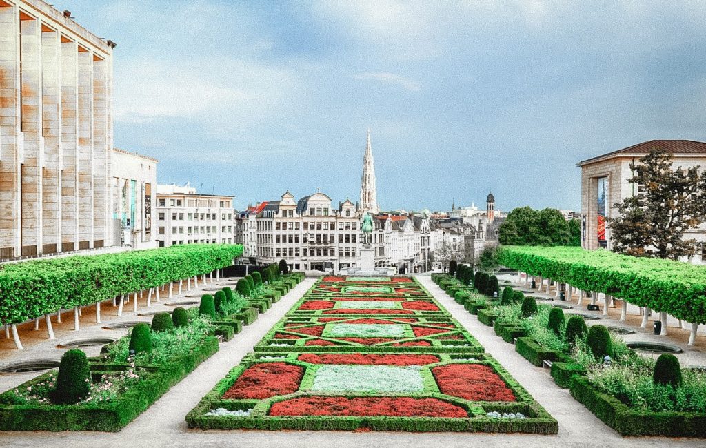 Mont des Arts in Brussels