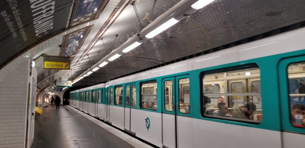 Paris train station