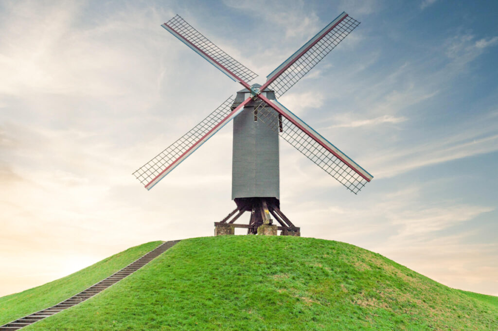 Bruges windmills