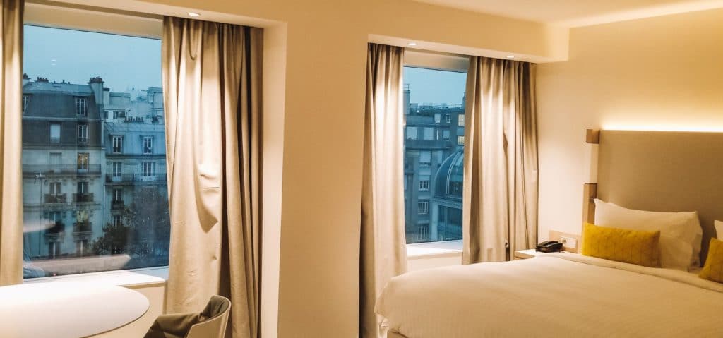 hotel room in paris