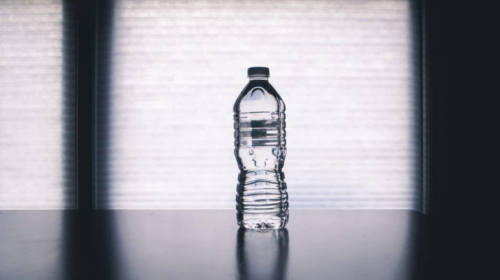 bottle of water