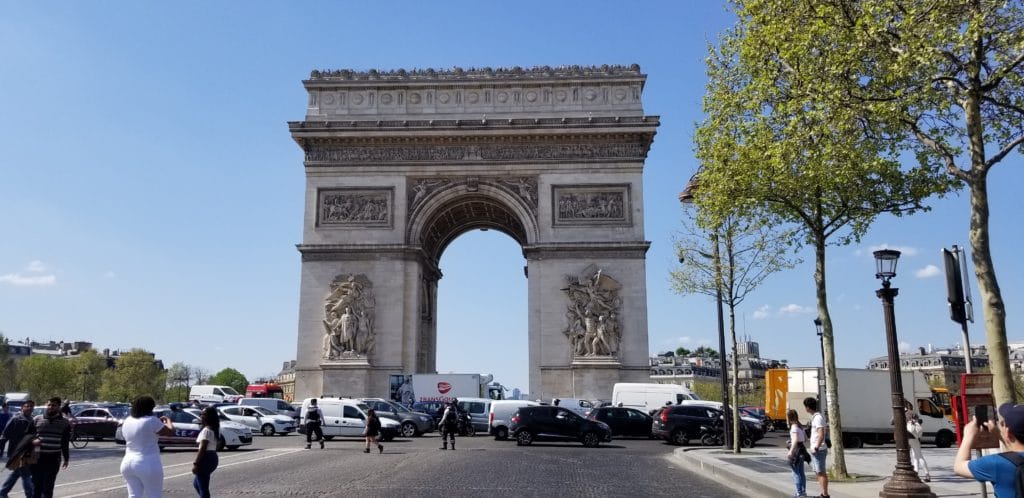 12 Hours in Paris at Arc de Triomphe Paris