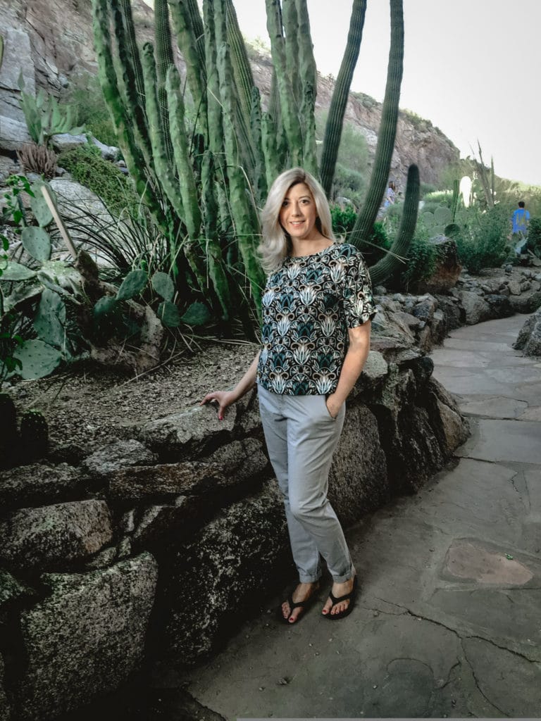 Cactus Garden at the Phoenician in Scottsdale