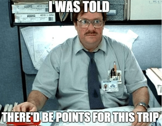 Image of character from The Office sitting at his desk. Funny Travel memes