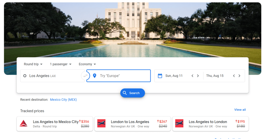 Tips for finding cheap flights on Google Flights