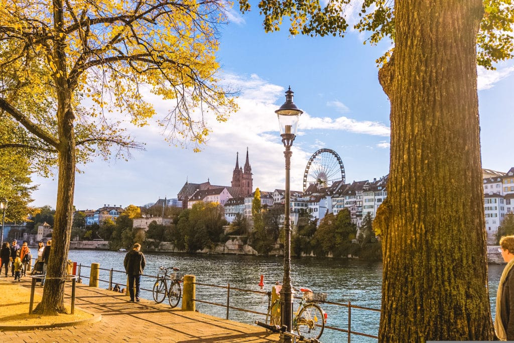 River in Basel, Switzerland