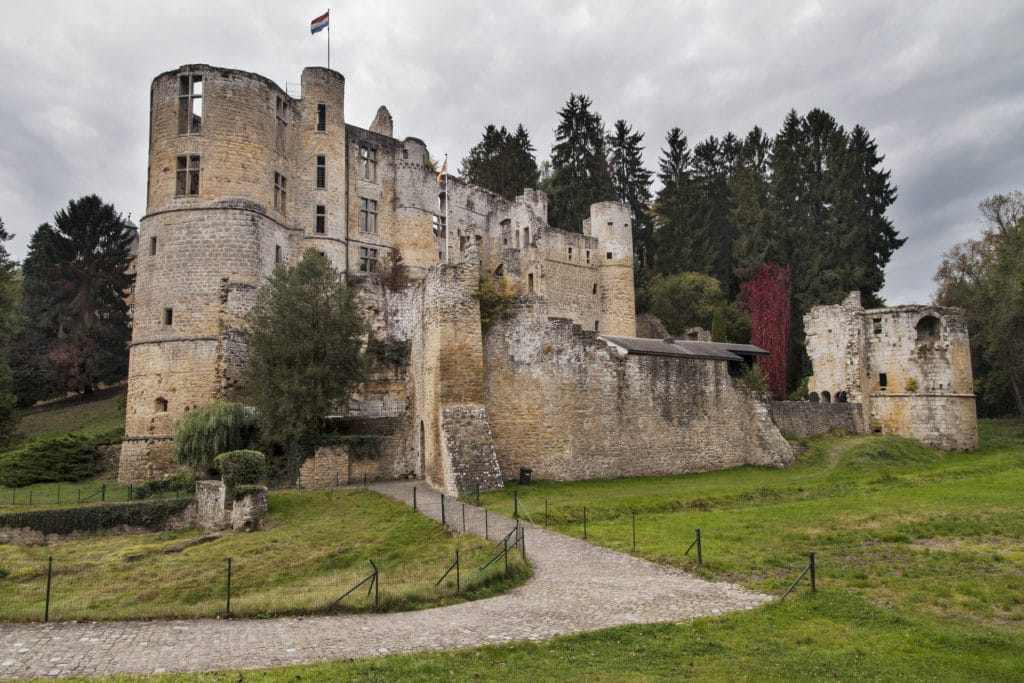 Castle in Beaufort, Luxembourg