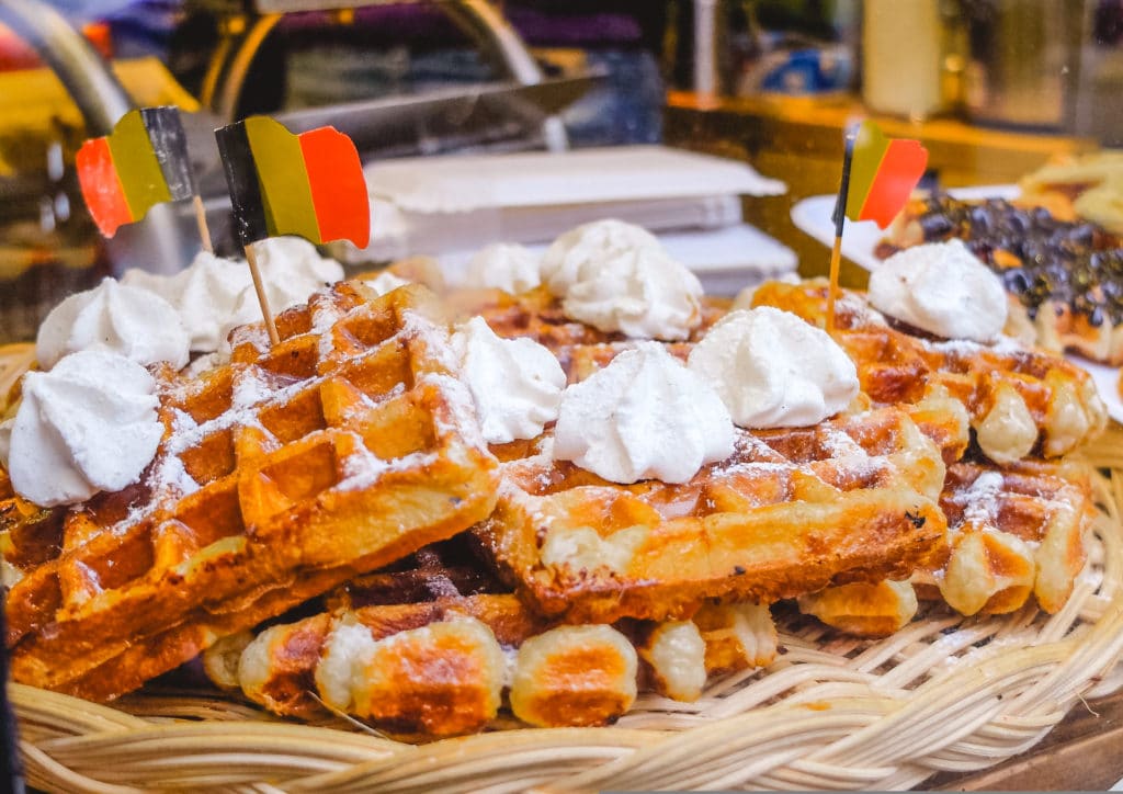 Belgian waffles, Brussels, Belgium