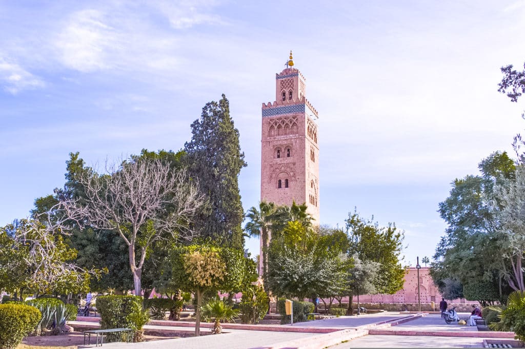 Koutoubia Mosque, Marrakech, Morocco