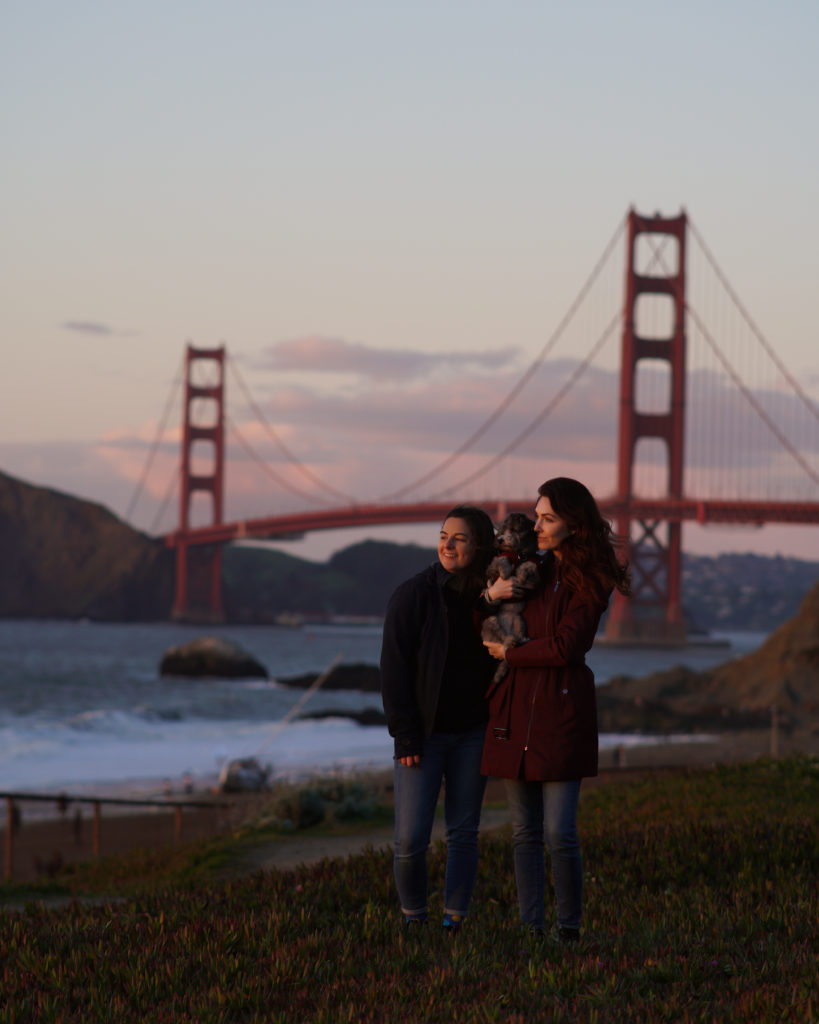 Steph and Kaitlin from Lez See the World in San Francisco