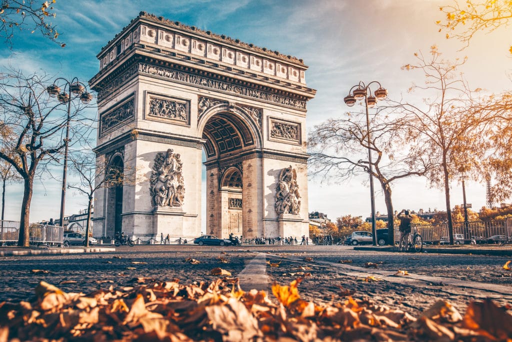 Paris in the fall