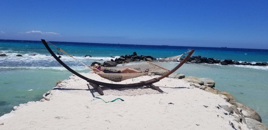 Hammock on Renaissance Island, Aruba