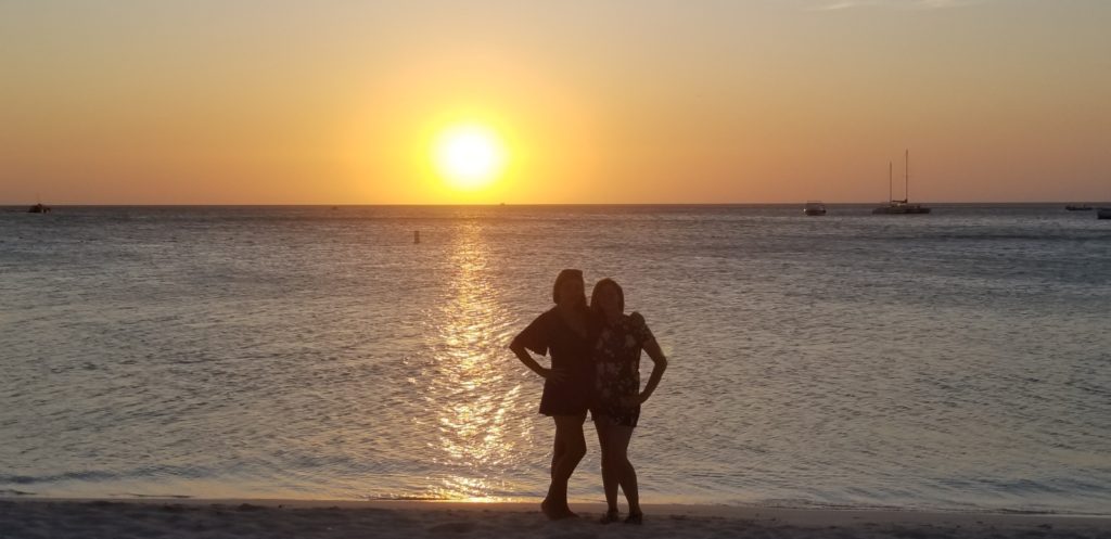 Sunset in Aruba