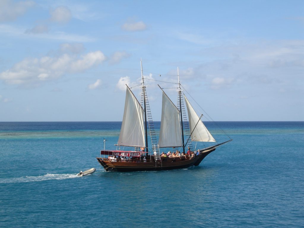 Snorkeling boat, Aruba