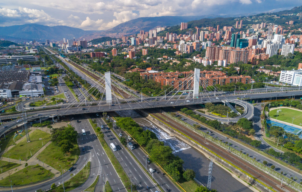 Medellin traffic Colombia Colombia