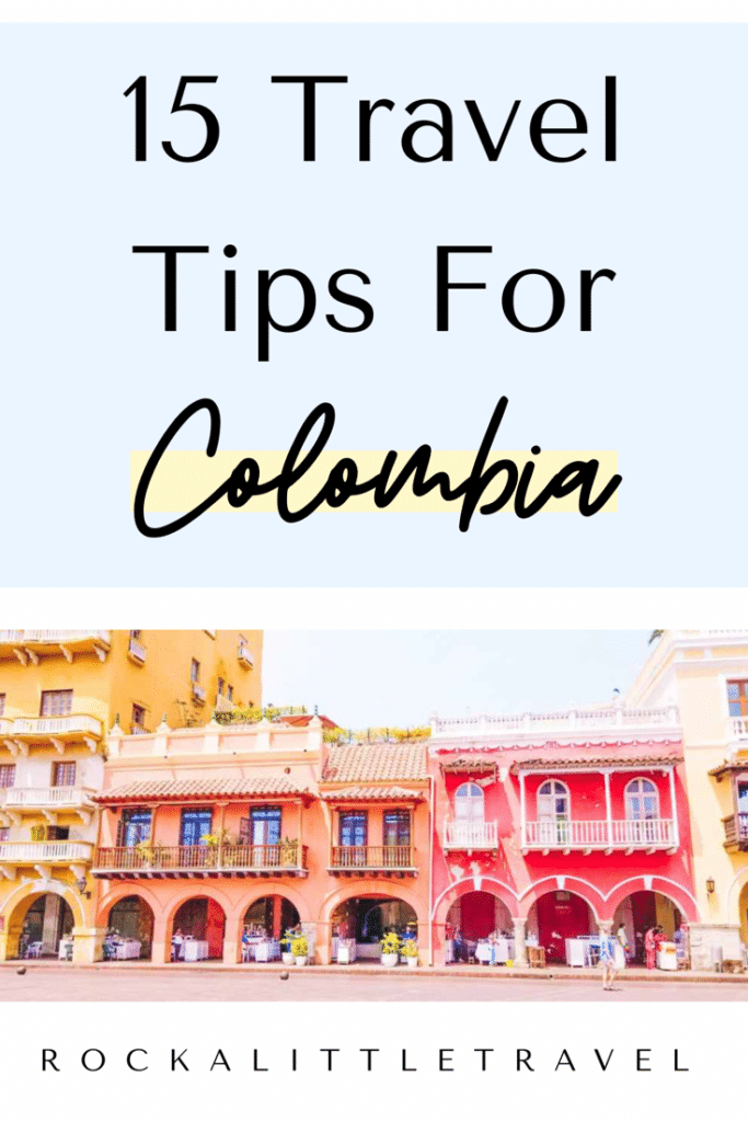 Pinterest Pin Travel Tips for Colombia
