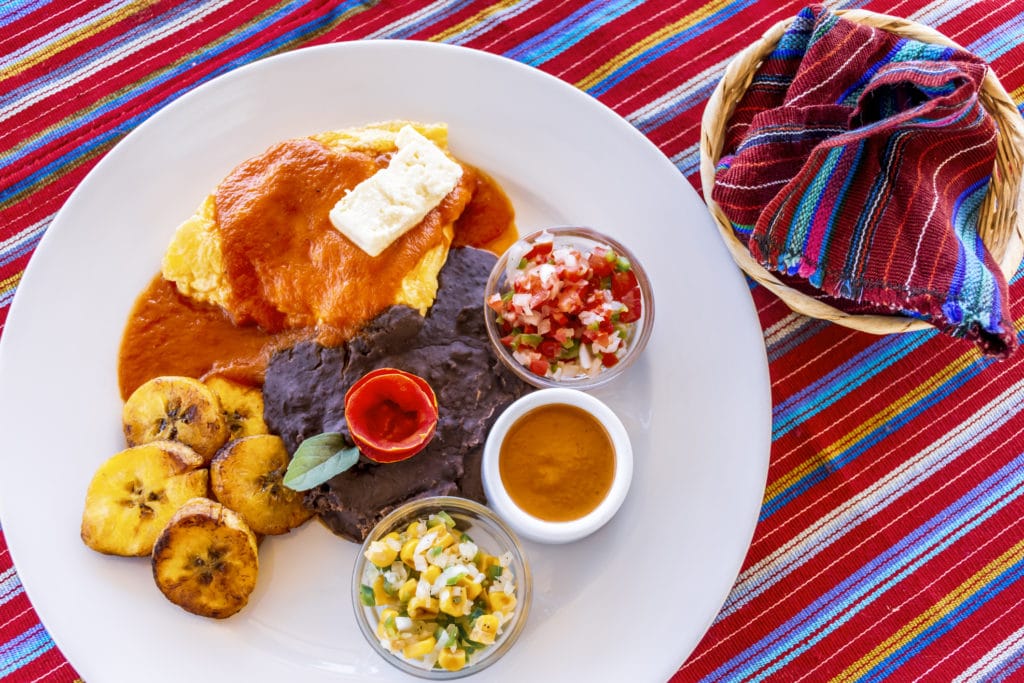 Guatemalan breakfast