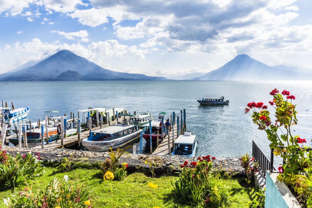 Dock at Lake Atitlan