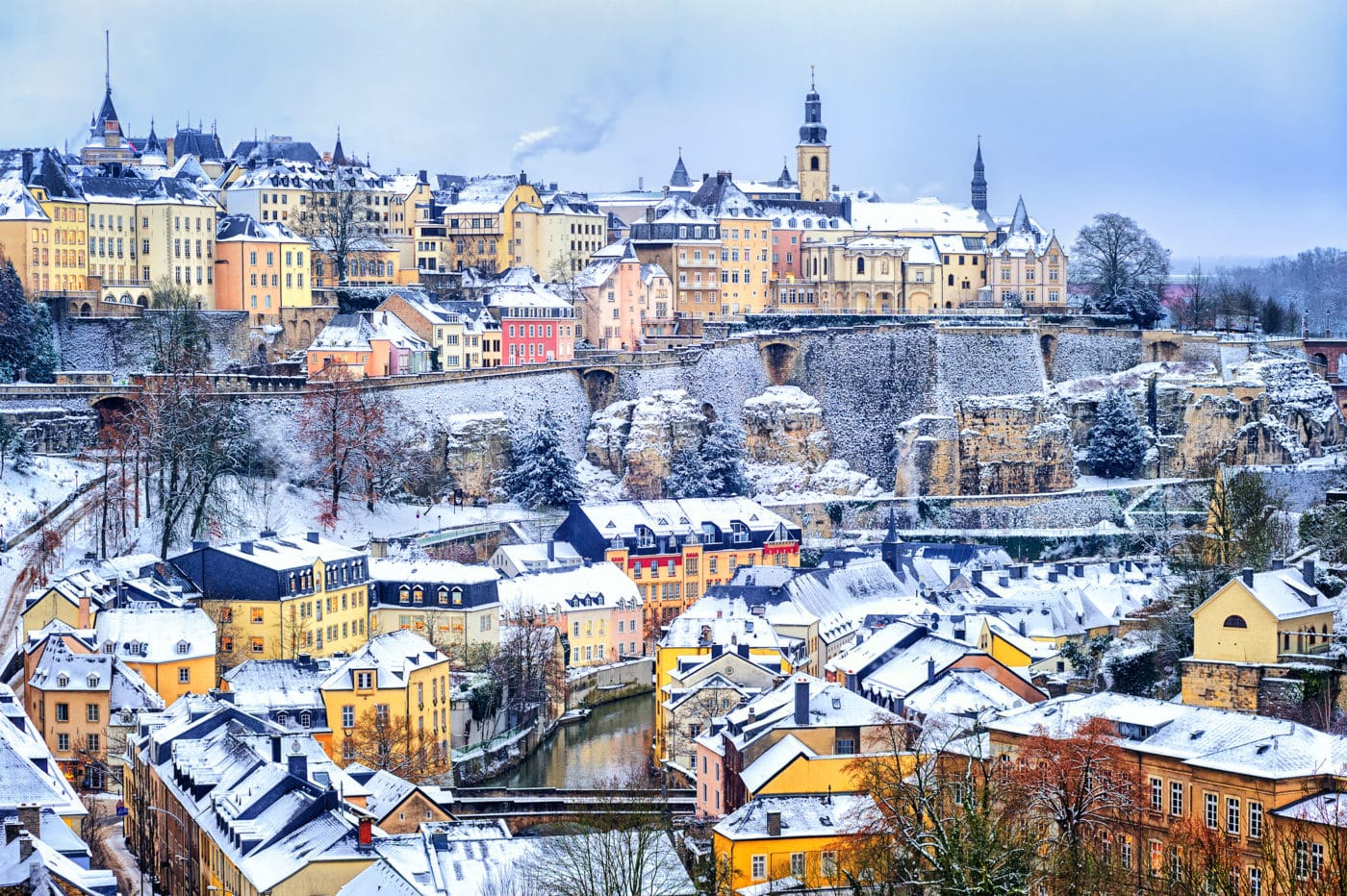 Winter in Luxembourg