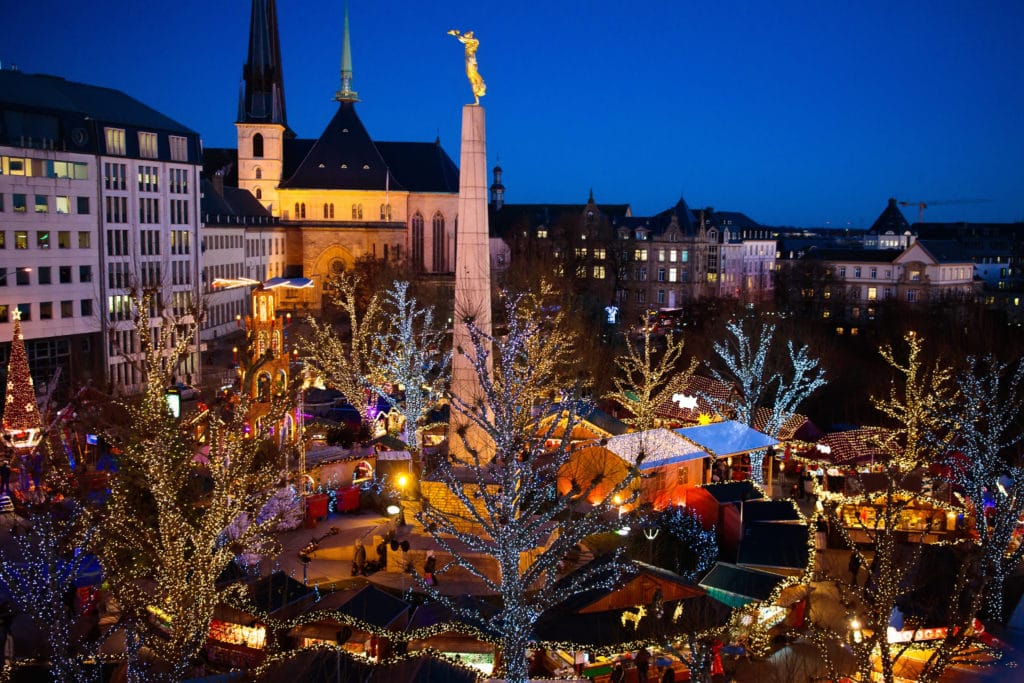 Luxembourg Christmas market