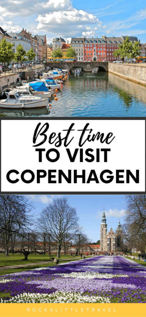 Best time to visit Copenhagen Pinterest pin