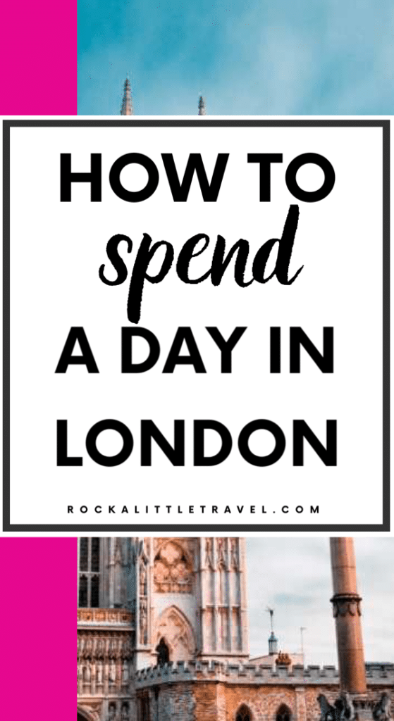 London in a Day Pinterest Pin