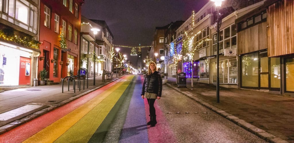 Slolavordustigor Street in Iceland