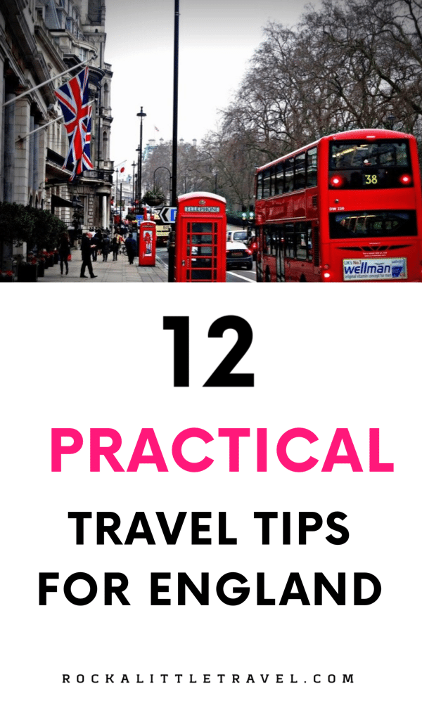 Travel tips for England