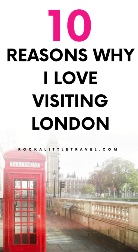 Reasons to Visit London - Pinterest Pin