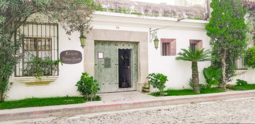 How to plan an international trip - Choose your accomodations - Meson Panza Verde, Antigua, Guatemala