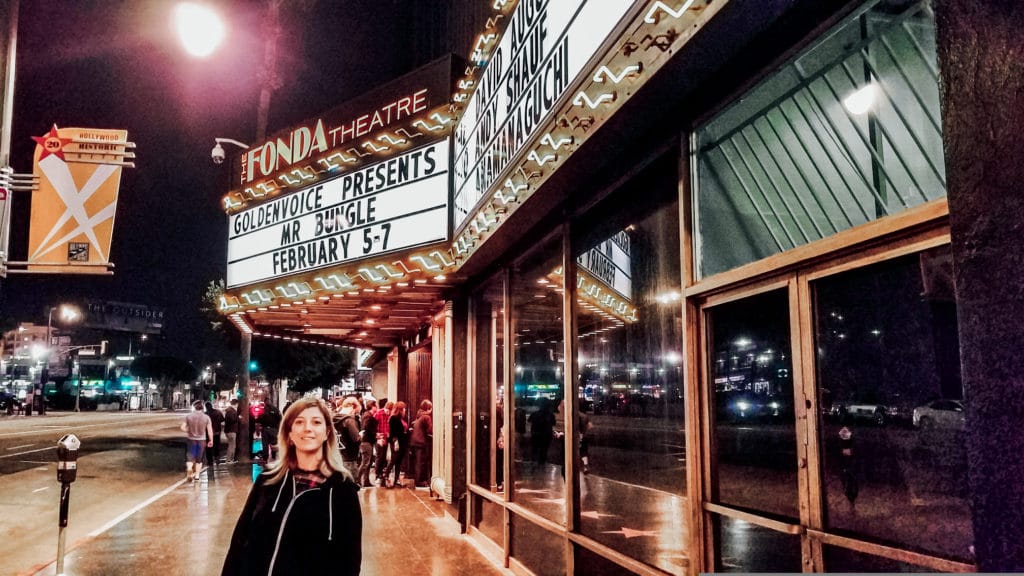 Eden Fite at the Fonda in Hollywood