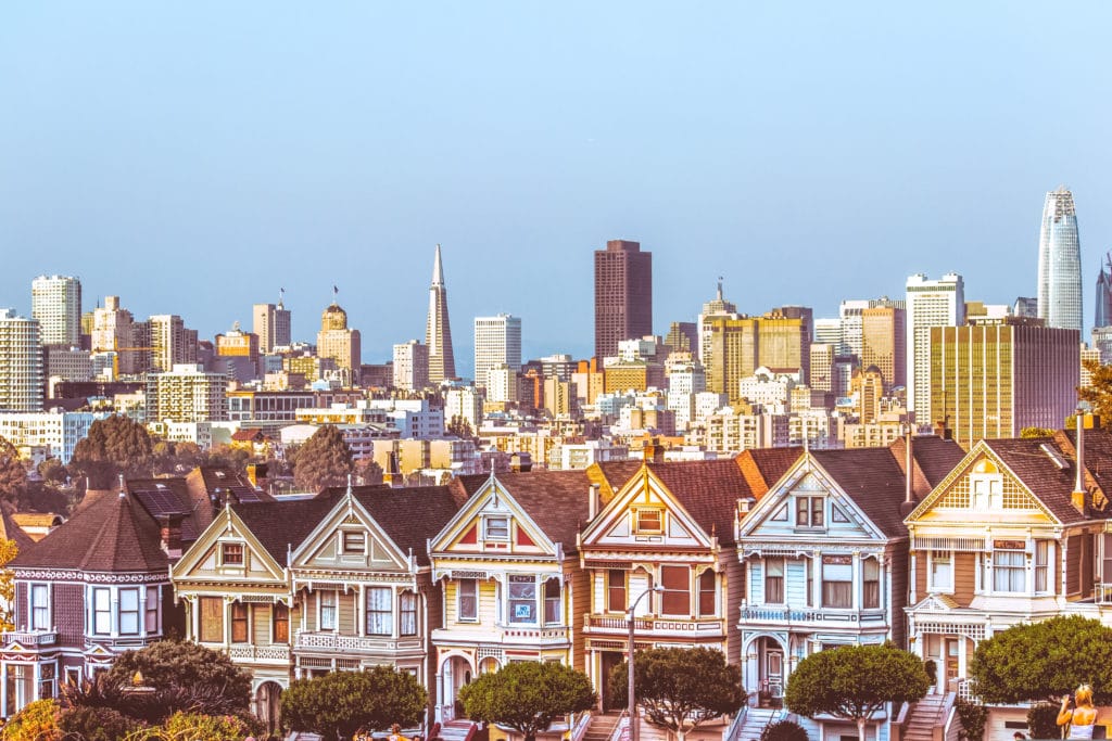 Painted Ladies, San Francisco, California