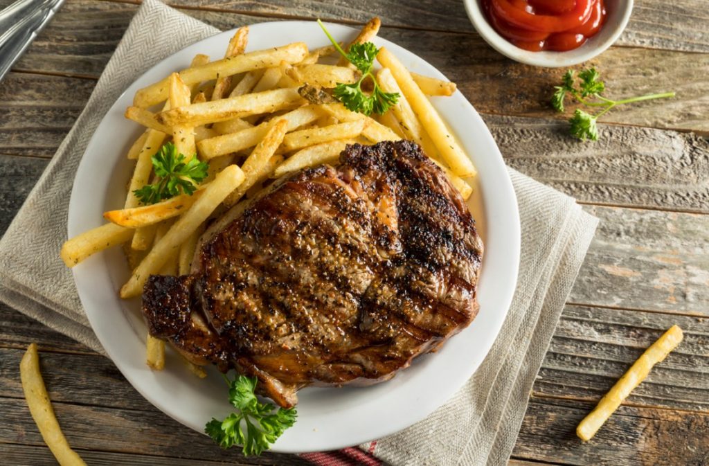 Experiences in Paris - Steak and fries