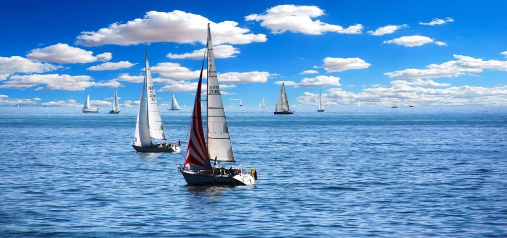 Sail boats