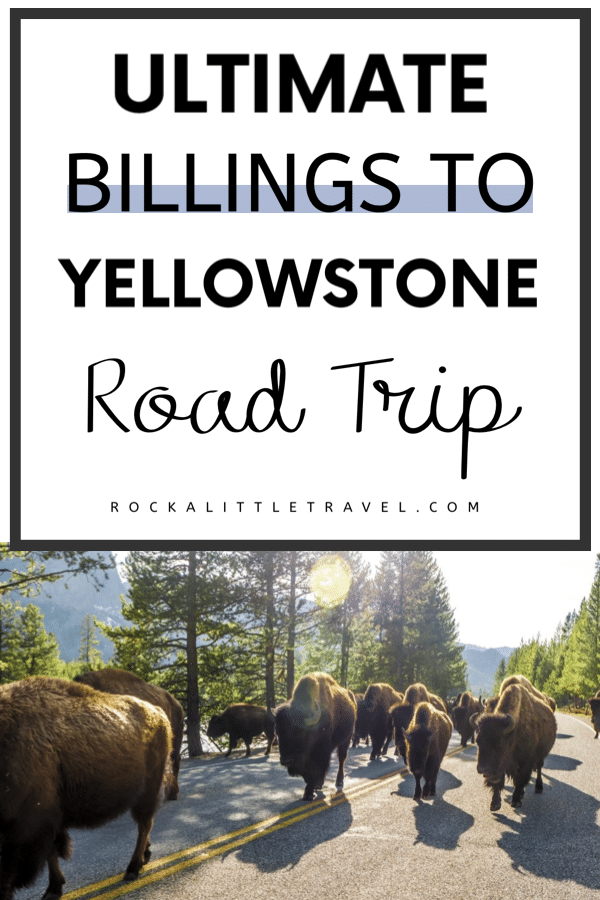 The Ultimate Billings to Yellowstone Road Trip - Pinterest Pin