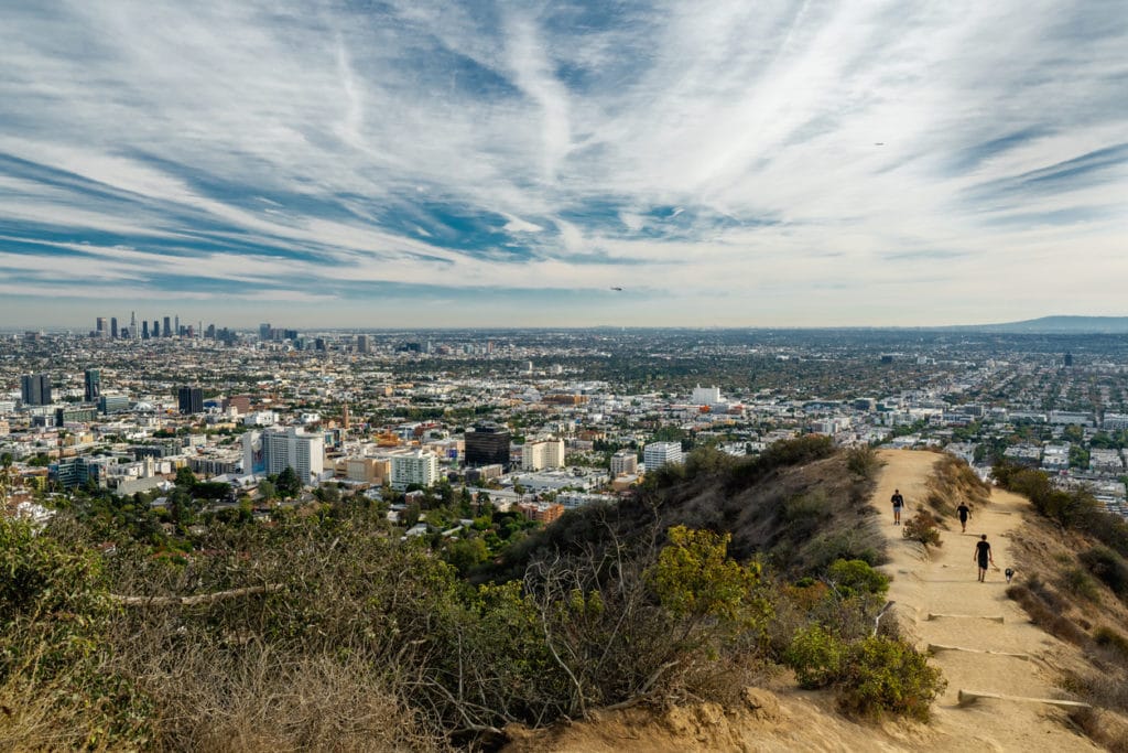 Runyon Canyon Trail in Los Angeles