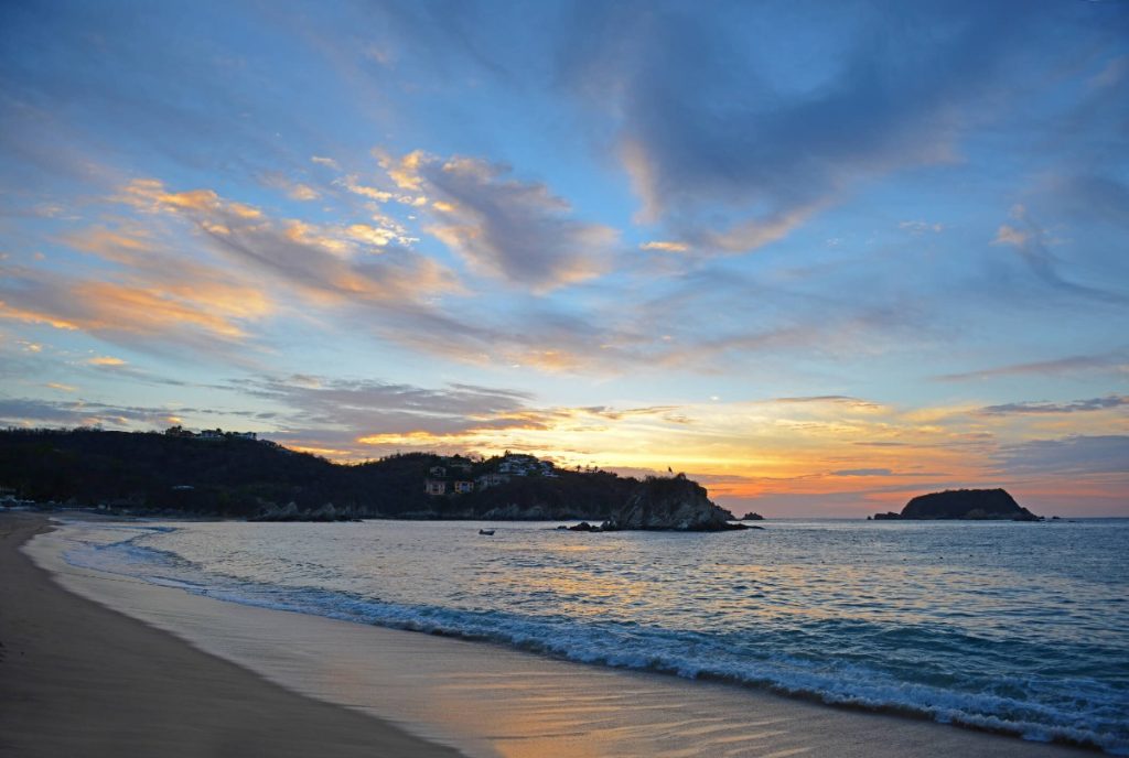 Tangolunda Bay in Huatulco