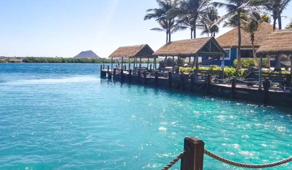 View of Dock at Flamingo Beach Aruba