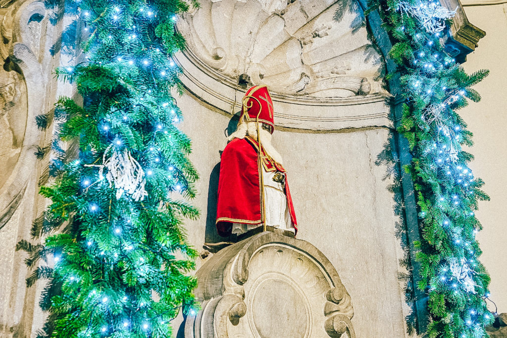 Manneken Pis in Brussels