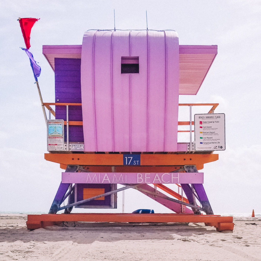 Miami Beach Lifeguard Towers