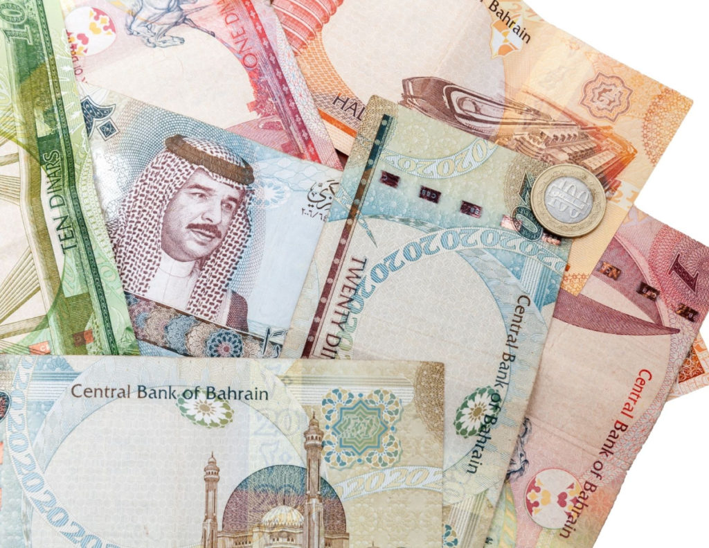 Bahrain Dinar - Currencies with the highest value