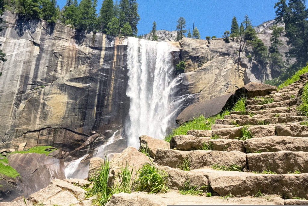 VisitingYosemite - Mist Trail