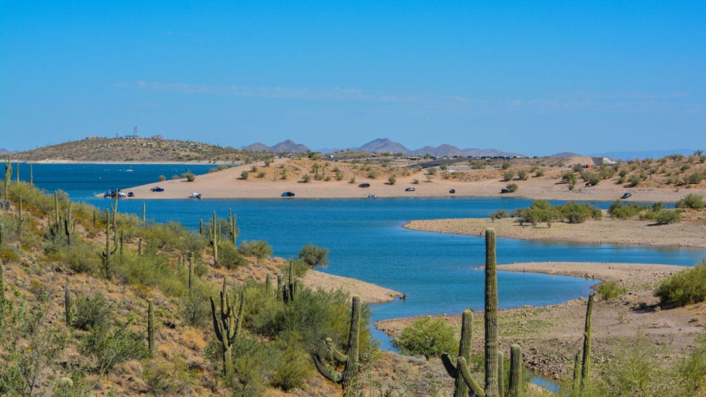 Phoenix AZ to Sedona AZ road trip - Lake Pleasant
